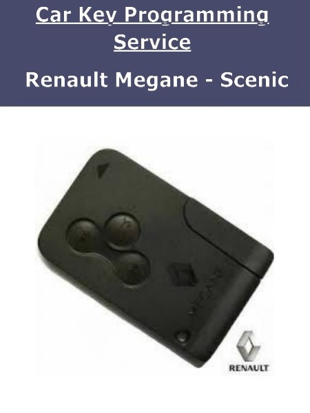 Key Programming Service - Renault Megane Scenic Car Keys